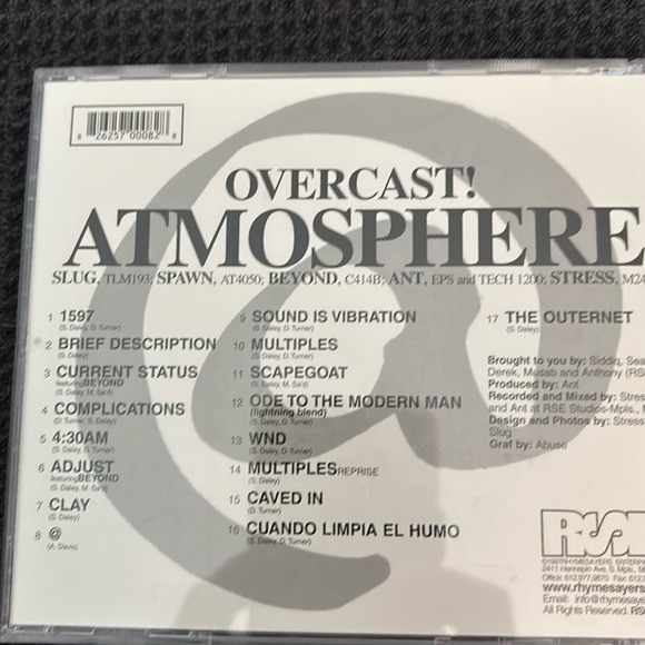 CD: Overcast Atmosphere - Picture 3 of 5